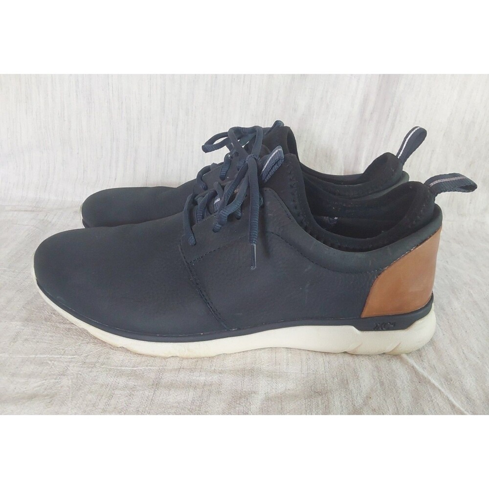 Johnston & Murphy XC4 Waterproof Mens Size 9.5 M Blue Leather Oxford Sneaker